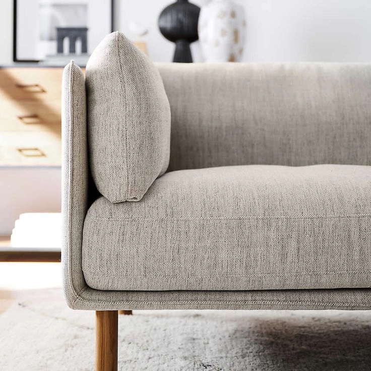 Wells Apartment Sofa with Natural Leg Finish The best furniture shop in Kozhikode